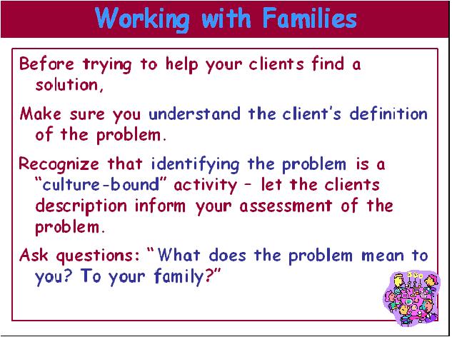 Working with Families Cultural Diversity CEUs
